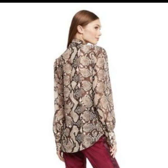 ALTAZURRA for Target | Python Print Blouse - Picture 7 of 7